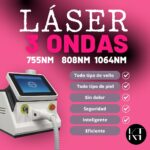 Máquina de depilação a Laser Tripla Onda - 'FLA ME' - Image 2